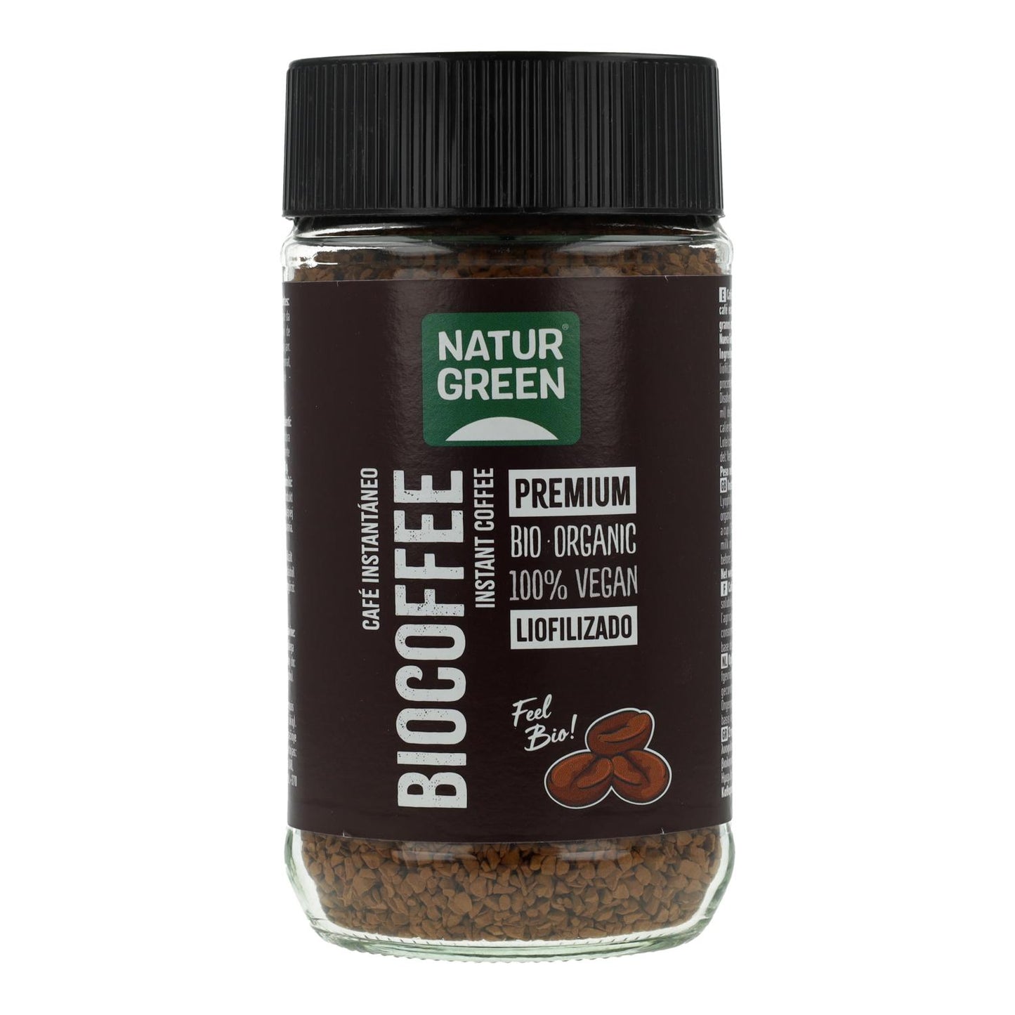 Café soluble biologique Naturgreen 100 g