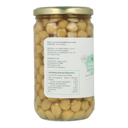 Pak 6x Gekookte Kikkererwten ECO Planet Garden 570 g