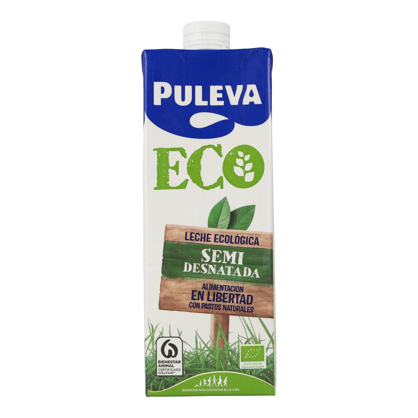 Ökologische fettarme Milch Puleva, 1 l