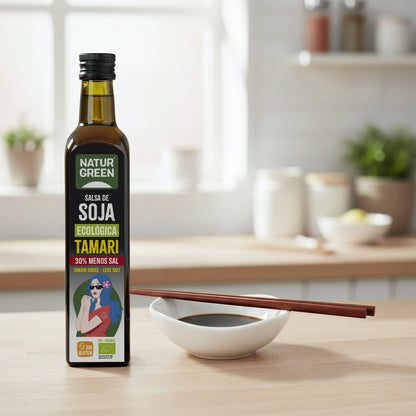 Tamari Contenido Reducido en Sal Bio NaturGreen 500 ml