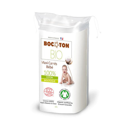 Opakowanie 12x Waciki dla niemowląt Maxi Bocoton 60 szt.