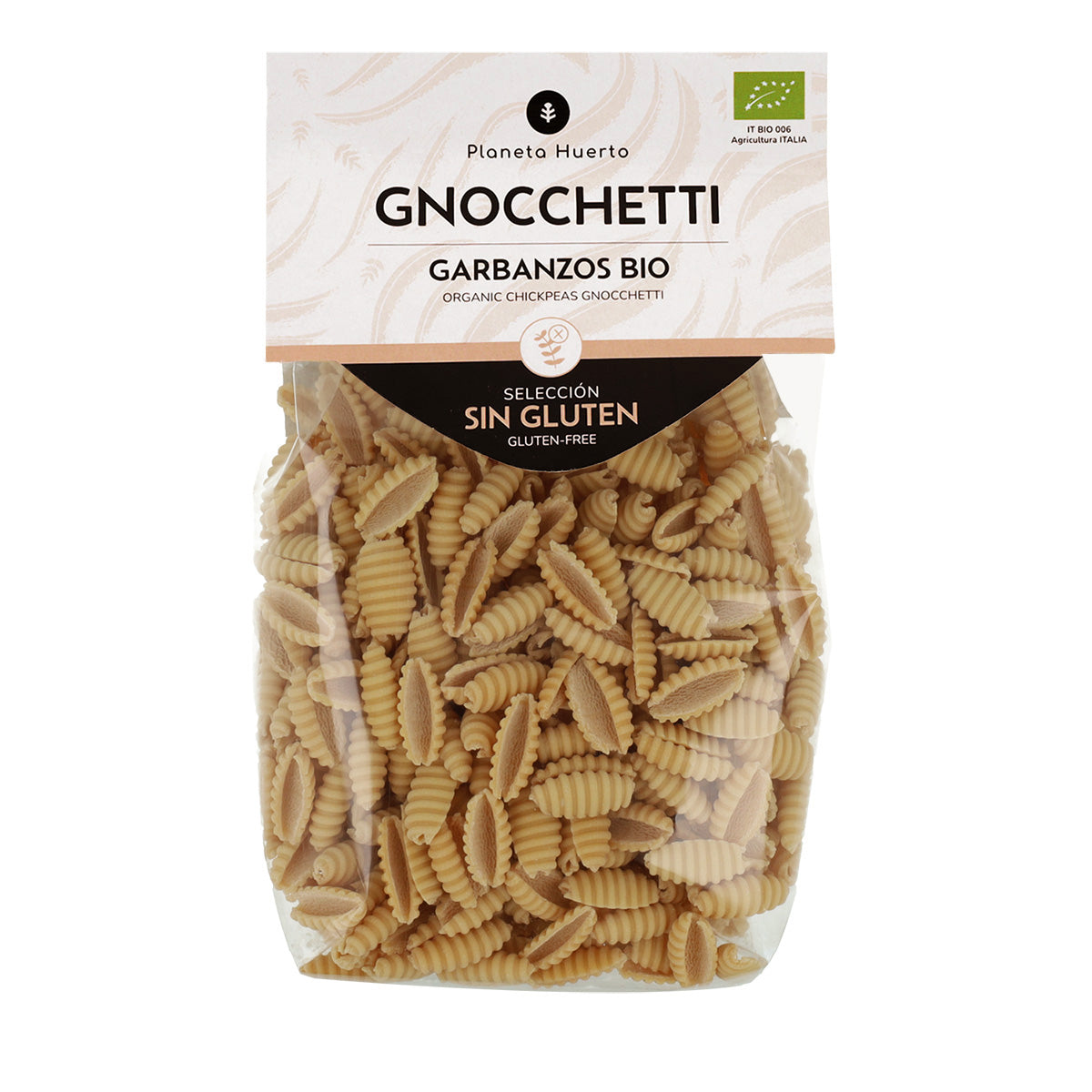 Glutenfreie Bio-Kichererbsen-Gnocchetti Planeta Huerto 250 g