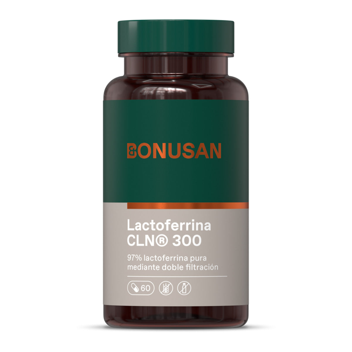 Laktoferrin CLN® 300 Bonusan 60 magsyreresistenta kapslar