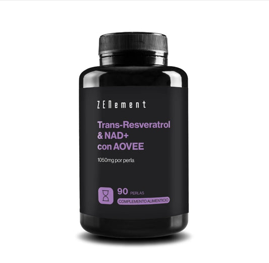 Trans-Resveratrol & NAD+ with Zenement EVOO, 90 tablets