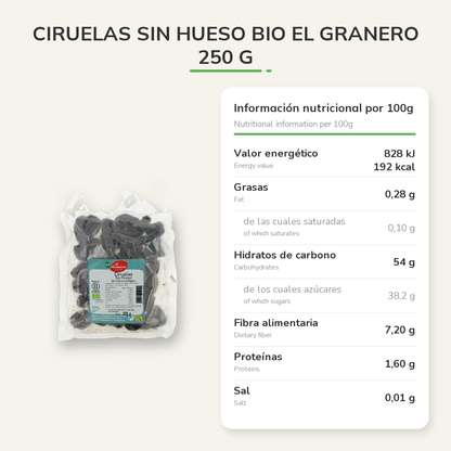 Información nutricional