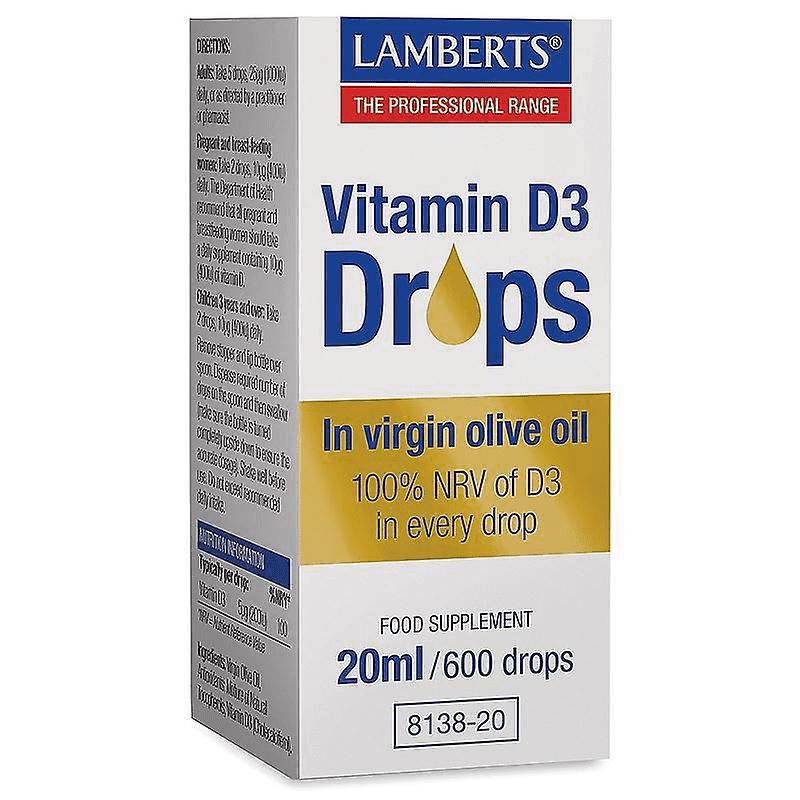 Vitamine D3 druppels, Lamberts