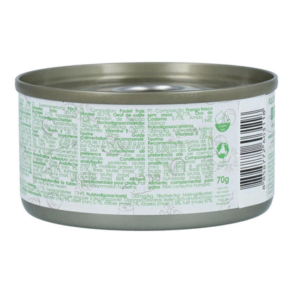 Pack 24x Kit Cat Boîte Gravy - Poulet & Œuf de Caille 70 g Nourriture humide pour chats en sauce