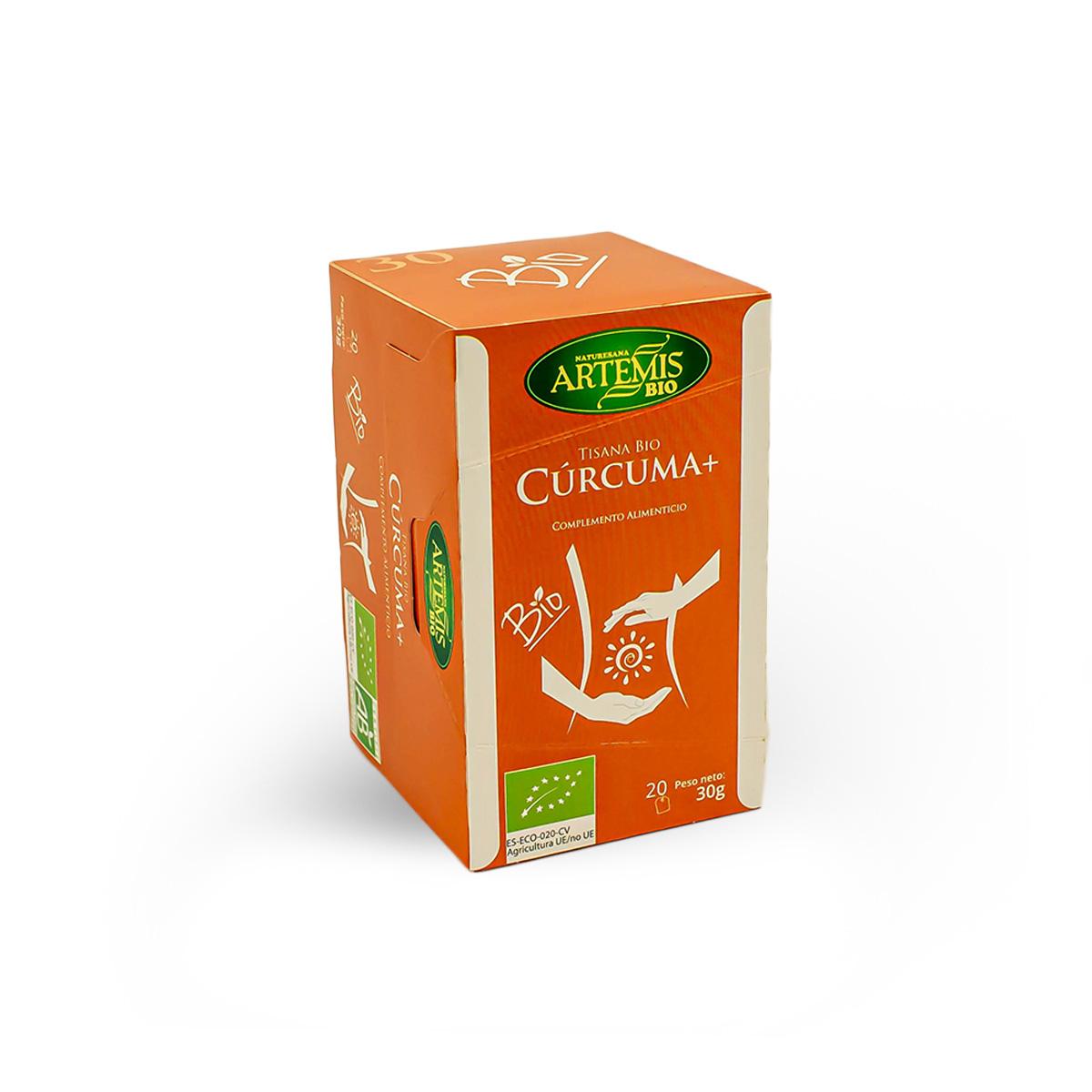 Kräutertee Kurkuma Plus Eco 20 Filter Artemisbio