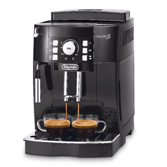 Delonghi Superautomatisk kaffemaskin Magnifica S ECAM21.117.B med Cappuccino-system och inbyggd kvarn (renoverad)