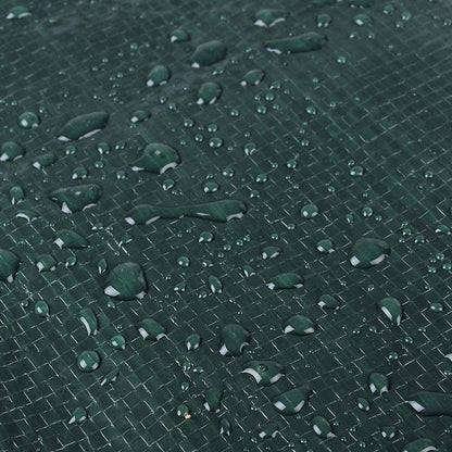 Rectangular polyethylene table and chair cover 225 x 143 x 90 cm