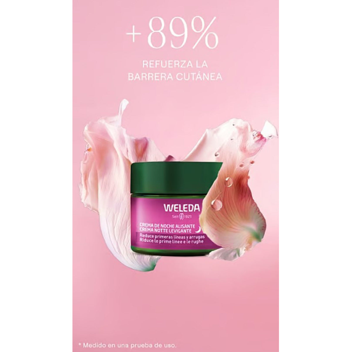 Krem na noc wygładzający z dziką różą i białą herbatą, Weleda, 40 ml