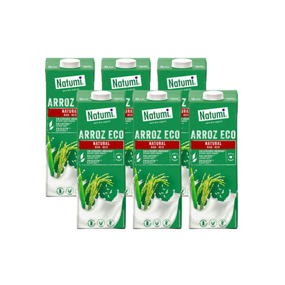 Pack 6 x Boisson au riz BIO Natumi 1 L
