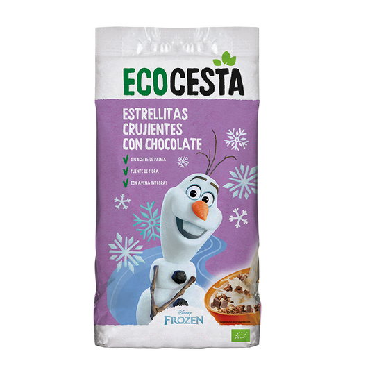 Chrupiące płatki zbożowe z czekoladą Bio KIDS edycja Disney Ecocesta 375 g