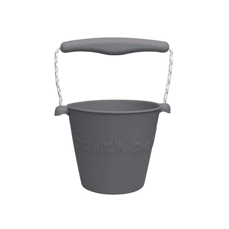 Scrunch Pastel Pink Silicone Beach Bucket