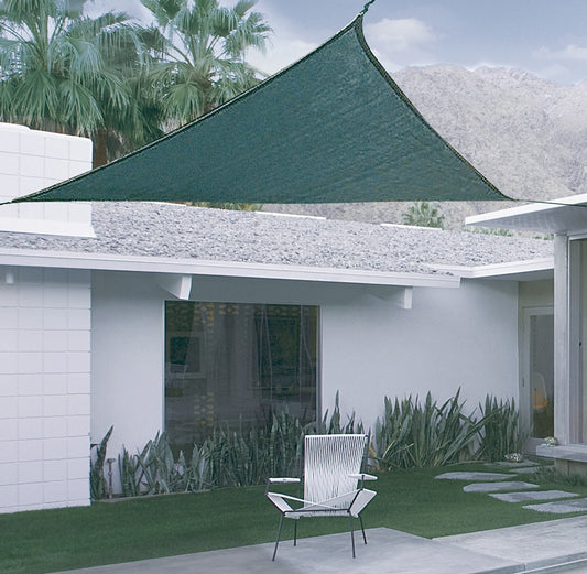 Tenda a vela permeabile Sunnet kit triangolare 3x3x3m