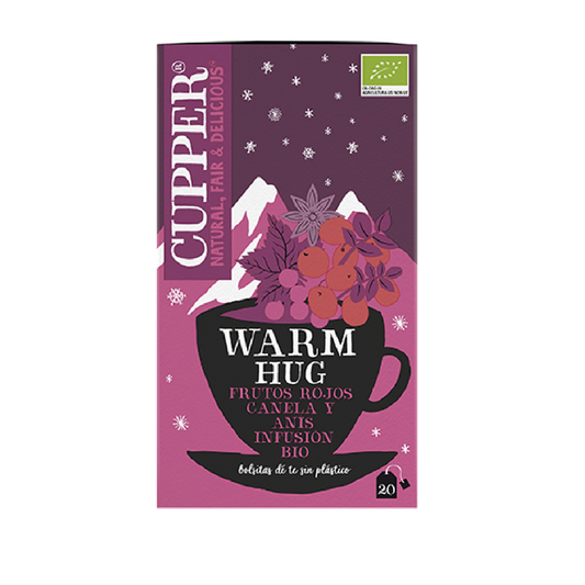 Winter Warm Hug Bio Cupper kruidenthee 20 zakjes