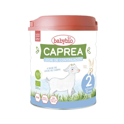 2er-Pack Caprea 2 Ziegenmilch (6 bis 12 Monate) Bio 800 g. Babybio