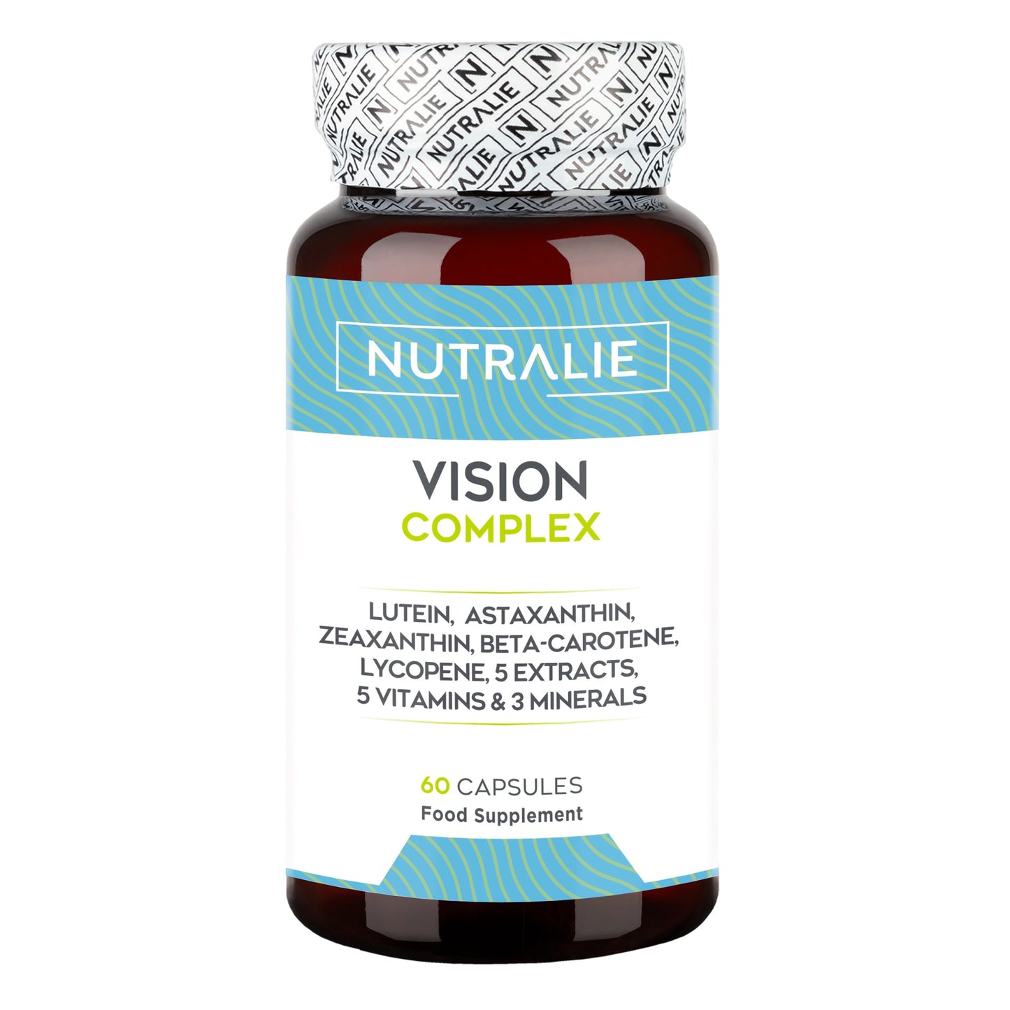Vision Complex Lutein + Astaxanthin + Zeaxanthin, Nutralie, 60 capsules