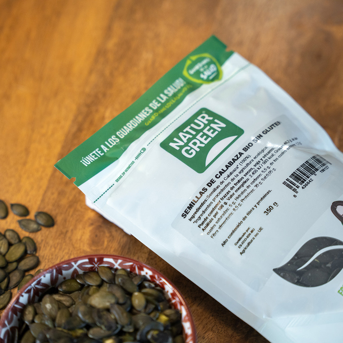 Bio-Kürbiskerne Naturgreen 350 g