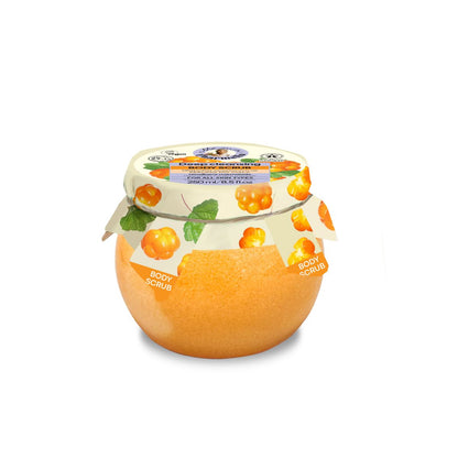 Djupgående detox-kroppspeeling med björnbärssylt, Mama Pharmelia, 250 ml