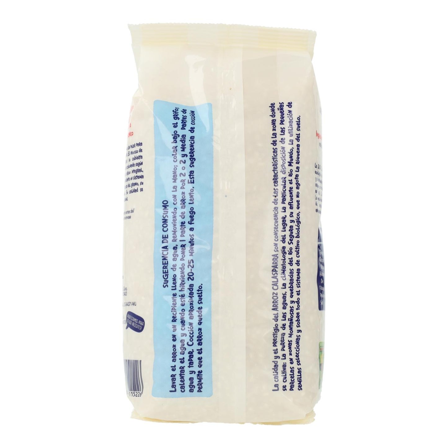 Ronde witte rijst Calasparra 1 kg