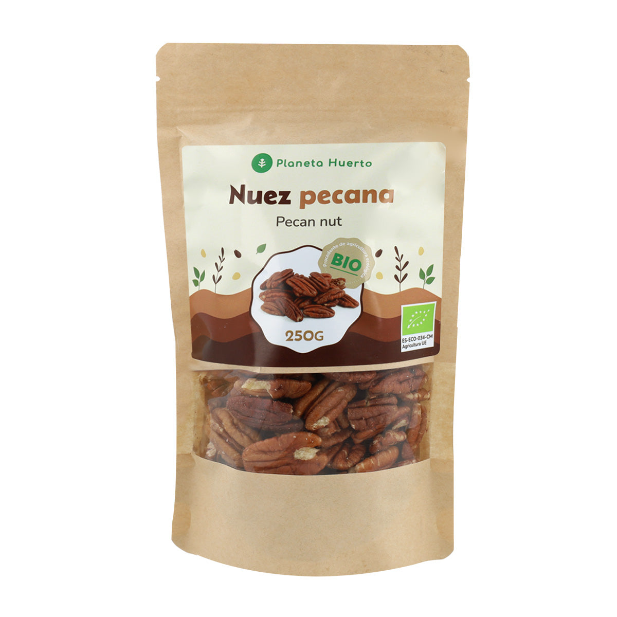 Pekannötter ECO Planeta Huerto 250 g