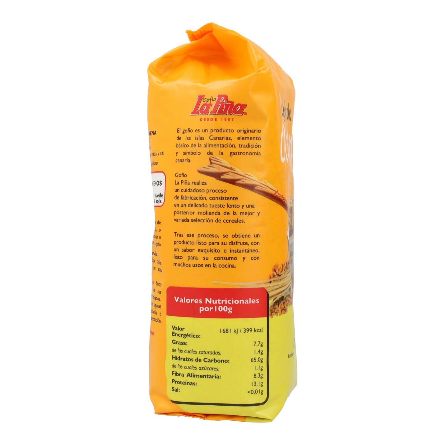 Gofio d'avoine La Piña 450 g