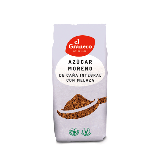 Azúcar Moreno Integral de Caña con Melaza El Granero 500 g