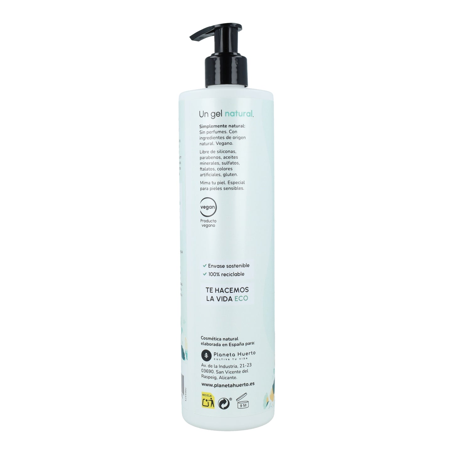 Ongeparfumeerd cosmeticapakket: gel, shampoo en conditioner Planeta Huerto
