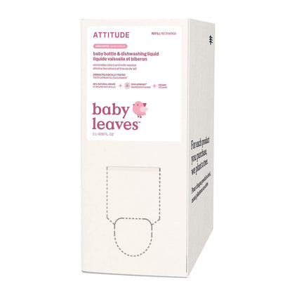 Ekologisk diskmedel och flaskrengöringsmedel utan parfym Nature + technology 2 L