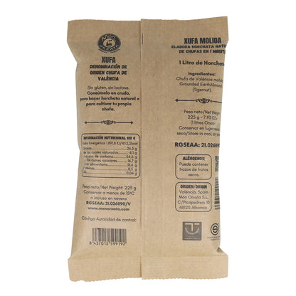 Gemahlene Erdmandeln aus Valencia D.O. Mon Orxata 225 g