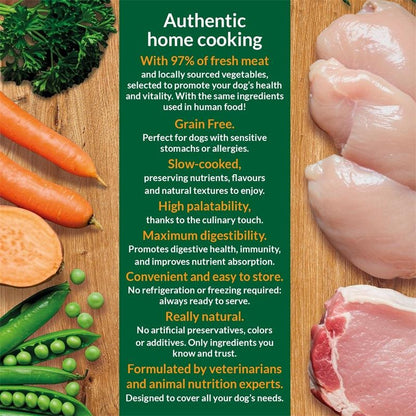 Arquivet Fresh Home Duck Stew Nassfutter für Hunde mit Entenfleisch 280 g