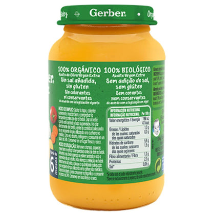 Ekologiczne puree dla niemowląt z warzywami i cielęciną Gerber 190 g