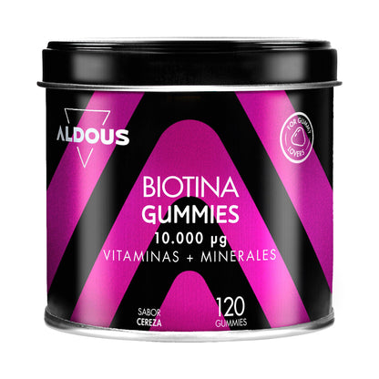 Caramelle gommose alla biotina Aldous 120 gummies