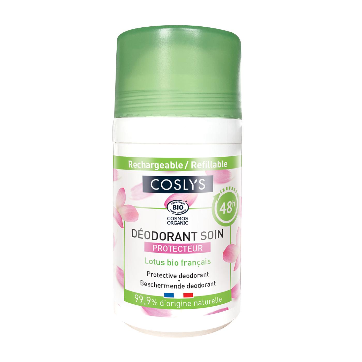 Coslys beschermende deodorant met lotusbloem 50 ml