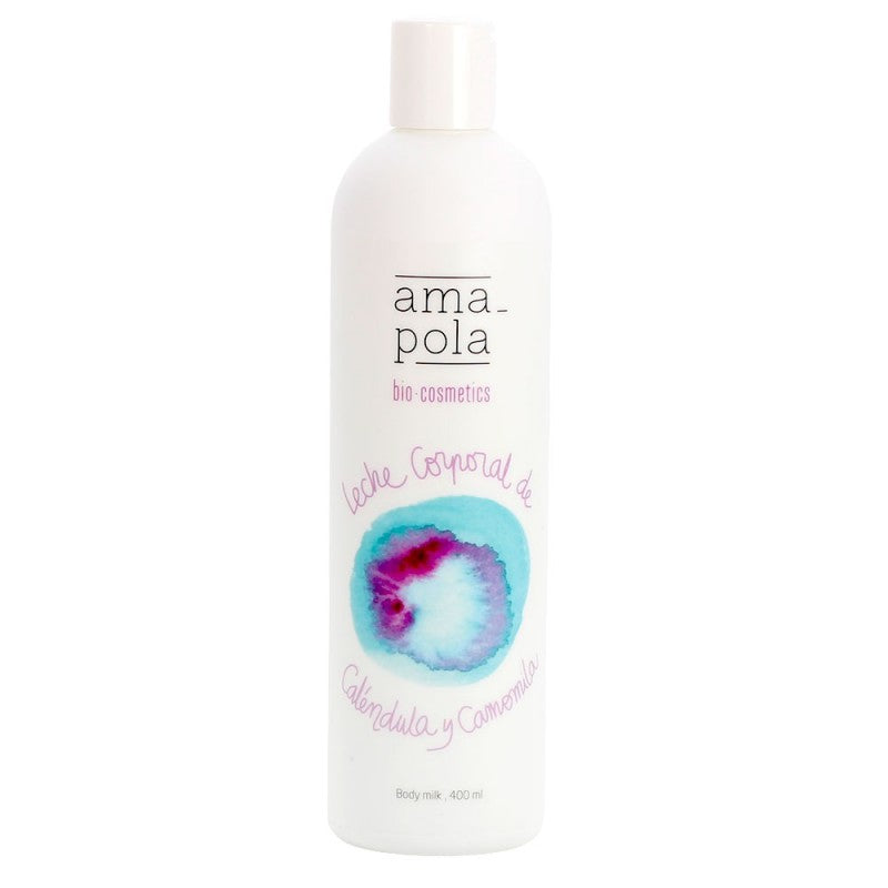 Amapola calendula and chamomile body milk, 400 ml