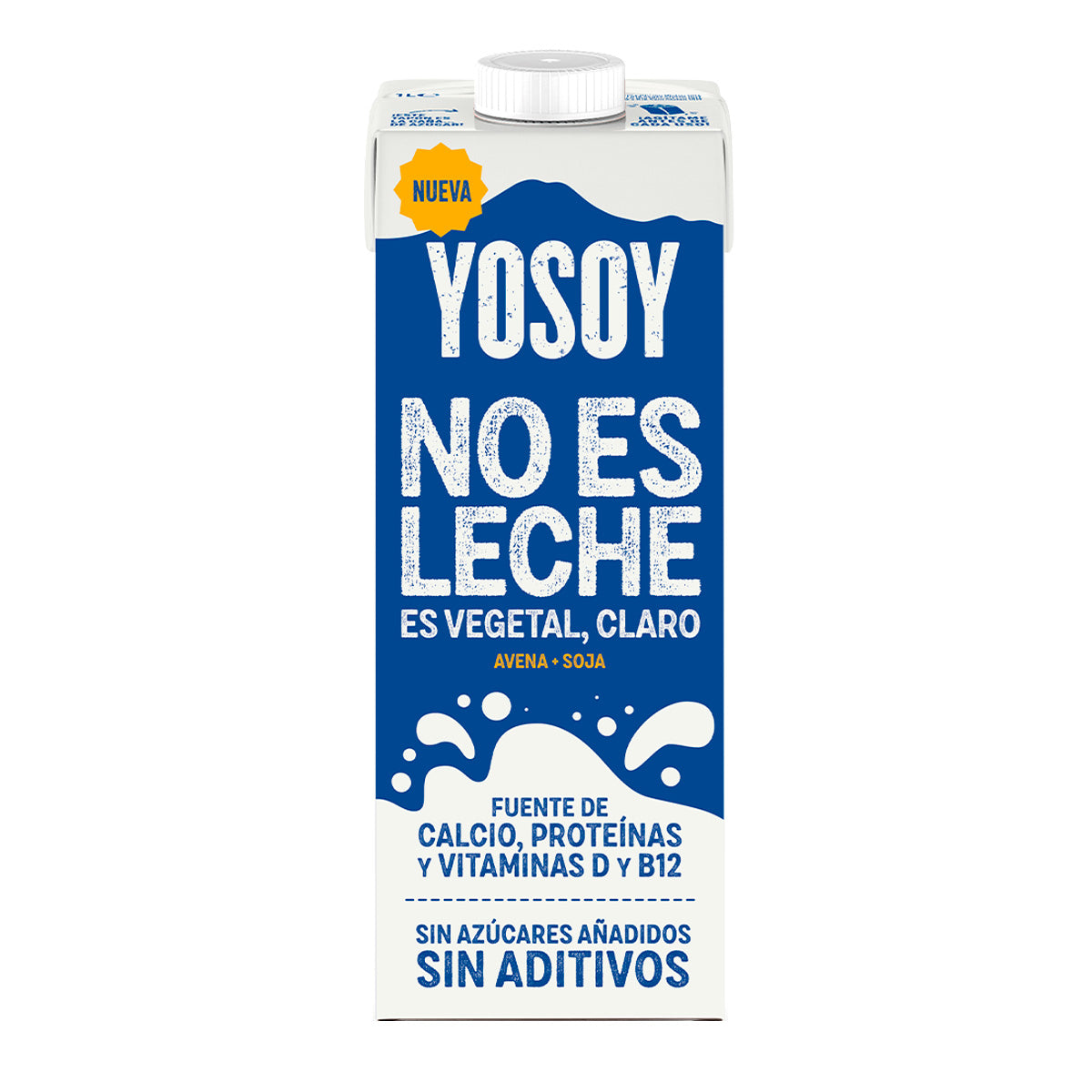 YOSOY NO ES LECHE Gluten-Free Oat and Soy Drink 1L
