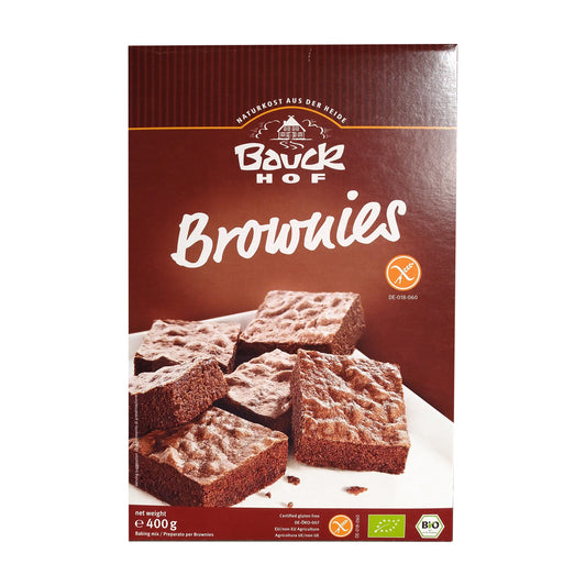 Brownie senza glutine Bauckhof 400 g