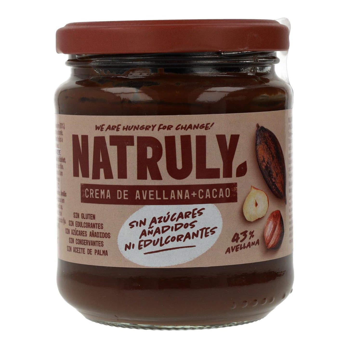 Zestaw 6 sztuk kremu kakaowo-orzechowego Natruly 285 g