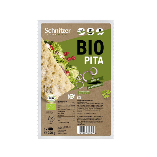 Schnitzer organic gluten-free pita bread 240 g
