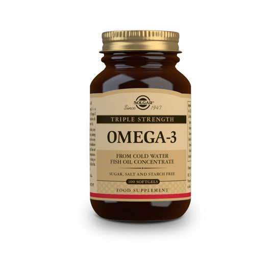 Solgar Triple Concentration Omega 3 100 Capsules