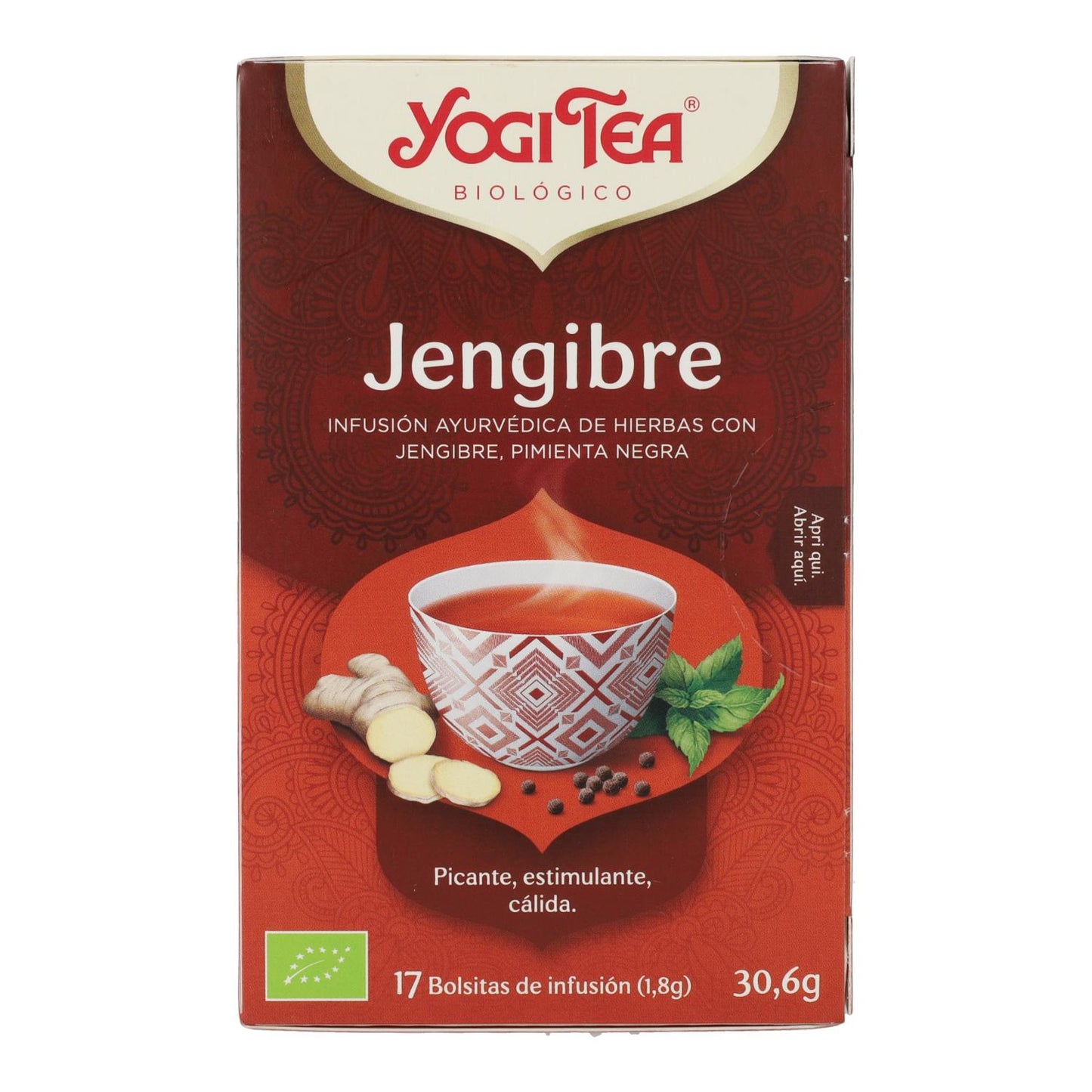 Yogi Tea BIO Imbir, 17 torebek