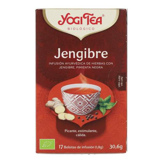 Yogi Tea BIO Ingefära, 17 påsar