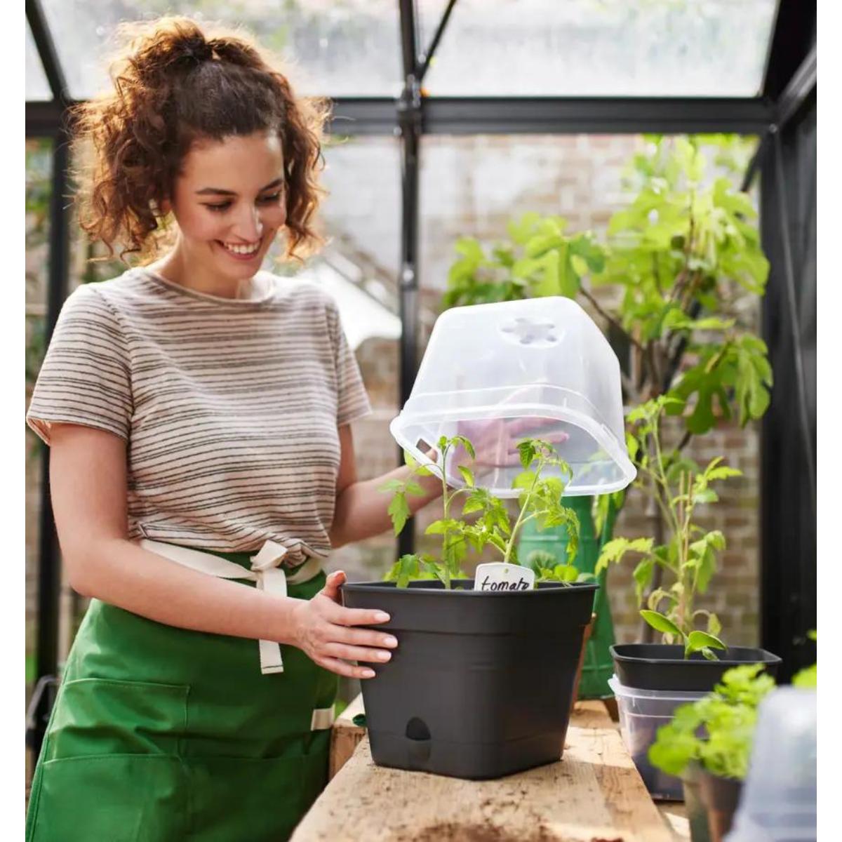 Green Basics Elho Anthracite kweekpot 30 cm