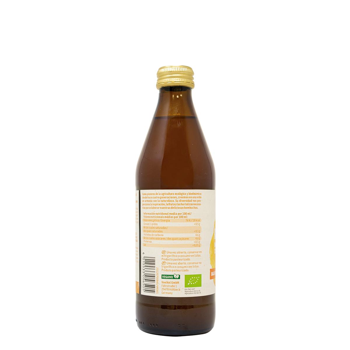 Kombucha Mandarijn en Cayennepeper Bio Voelkel 330 ml
