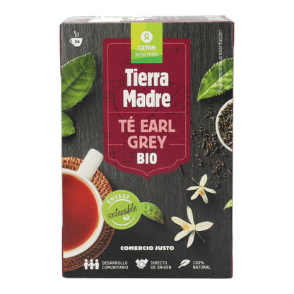 Fair Trade Organic Earl Grey Black Tea  Tierra Madre Oxfam Intermón 40 g