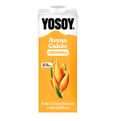 Pakket van 6 stuks Glutenvrije haverdrank met calcium YOSOY 1 l
