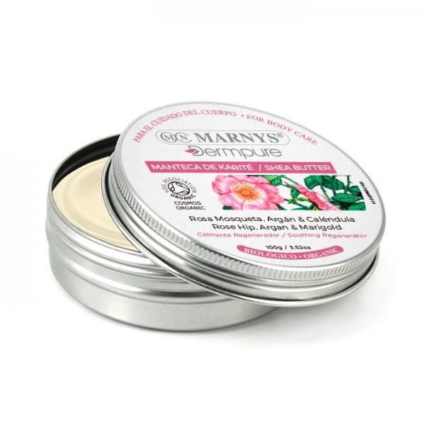 Organic Shea Butter Rosehip + Argan + Calendula, Marnys