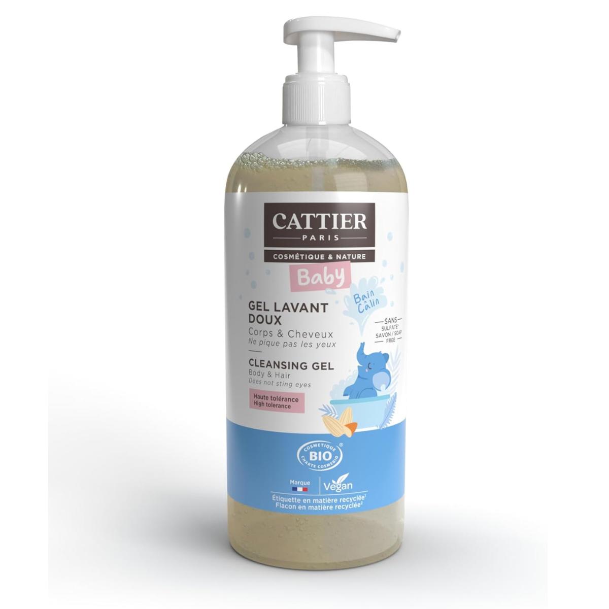 Żel do kąpieli dla niemowląt Cattier 500 ml