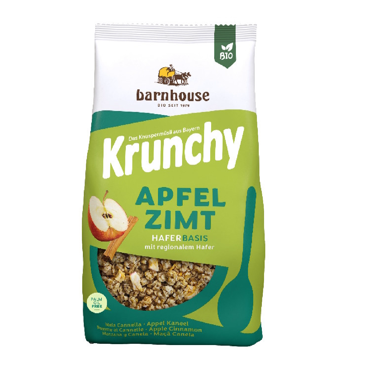 Barnhouse Krunchy Apple and Cinnamon Muesli, family size 1.25 kg